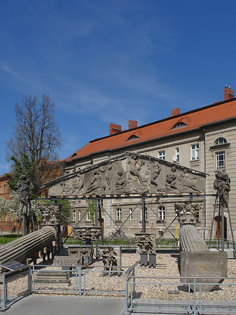 Säulen im Innenhof - Brandenburg (Potsdam)