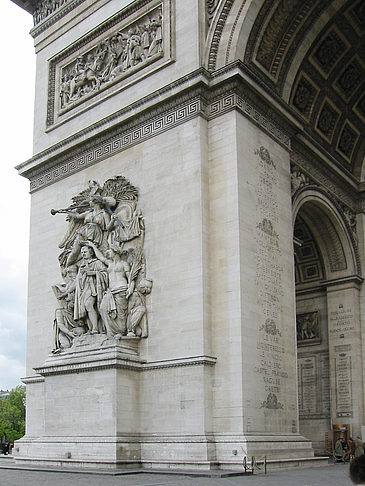 Vor dem Triumphbogen - Ile de France - Paris (Paris)