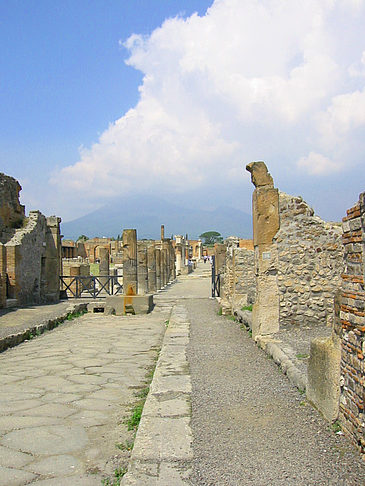 Ruinen in Pompai - Kampanien (Pompei)