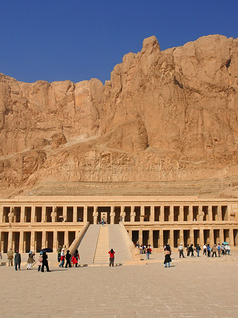 Fotos Eingang zu Tempel der Hatschepsut | Luxor