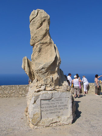 Statue am Aussichtspunkt - Mallorca