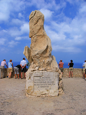 Foto Statue am Aussichtspunkt - 