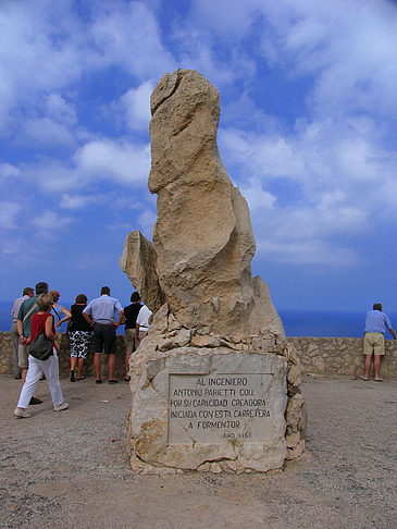 Statue am Aussichtspunkt - Mallorca