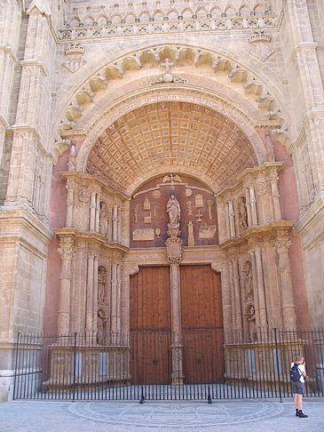 Eingang zur La Seu - Mallorca (Palma de Maljorka)