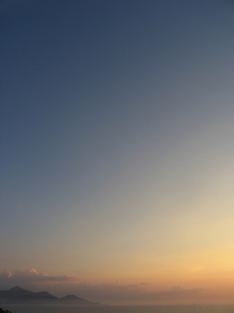 Sonnenuntergang über dem Meer - Mallorca