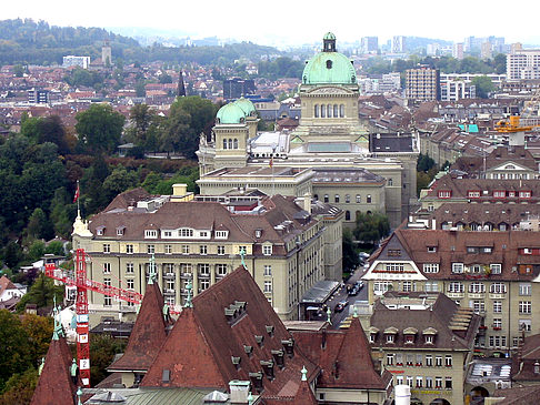 Bern aus der Luft - Bern (Bern)