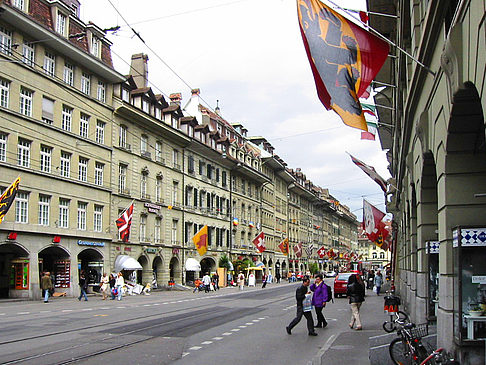 Straße der Berner Altstadt - Bern (Bern)