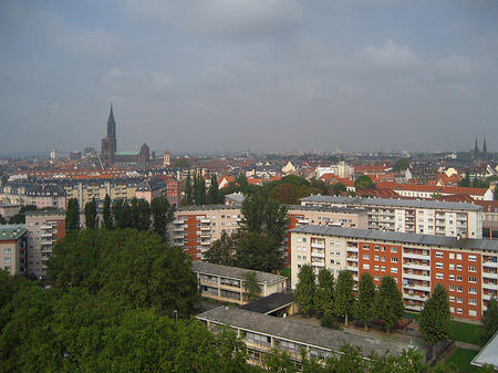 Blick über die Stadt - Elsass (Straßburg)