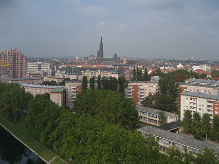 Blick über die Stadt - Elsass (Straßburg)