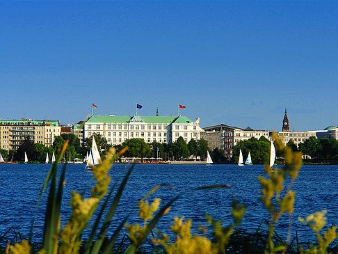 Fotos Blick nach Osten von der Außenalster | Hamburg