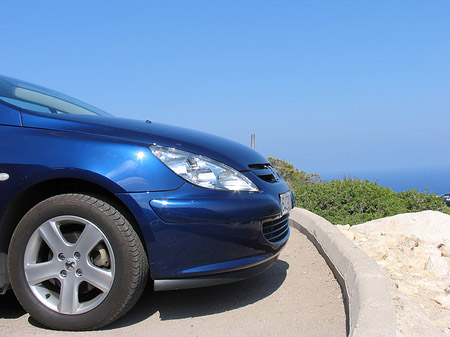 Fotos Mietwagen auf Formentor