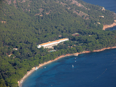 Hotel Formentor aus der Luft - Mallorca