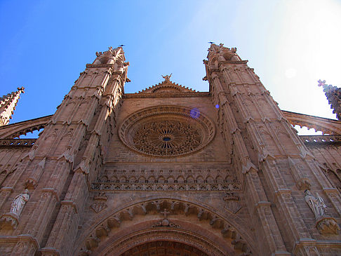 Foto Eingang zur La Seu - Palma de Maljorka