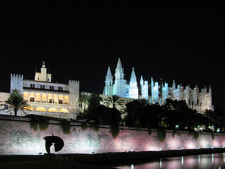 La Seu bei Nacht - Mallorca (Palma de Maljorka)