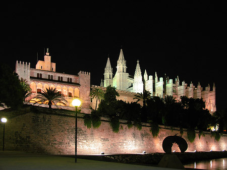 La Seu bei Nacht Fotos