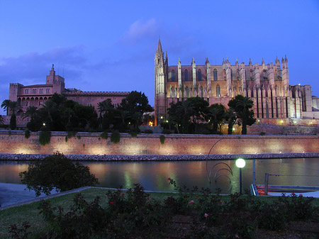 La Seu beim Sonnenuntergang Foto 