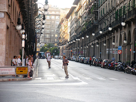 Auf den Straßen von Palma - Mallorca (Palma de Maljorka)