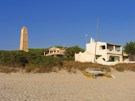 Fotos Obelisk am Strand