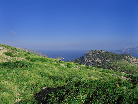 Landschaften vom Berg Foto 