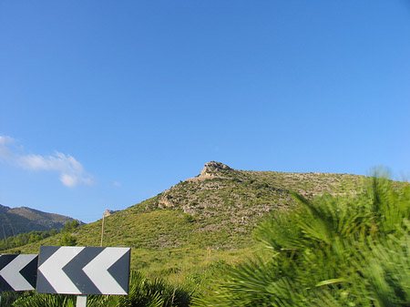 Landschaften vom Berg Foto 