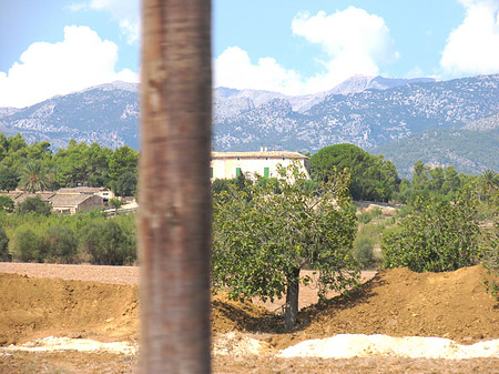 Foto Blick auf die Berge