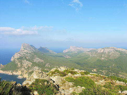 Landschaften auf Weg zum Kap - Mallorca