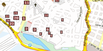 Arabische Altstadt Mallorca Stadtplan